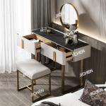 Slate dresser bedroom small apartment modern simple dressing table with lamp dressing table