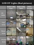E700 Flower Single Dome Ceiling LED Surgical Light with Internal HD cam for Hospital and Clinic   Price Can Discuss
