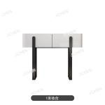 Slate dresser bedroom small apartment modern simple dressing table with lamp dressing table