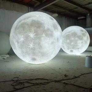 for Customized Big Moon Light The Earth Floor Lamp Shopping Mall Hotel Jupiter Lamp Display Hanging Lighting