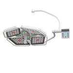 HD Camera and Monitor installation with Ceiling Mount Dual Arm LED surgical shadowless operation lights prices