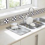 29 Styles Self-adhesive Waist Line Decorative Strip Bathroom Skirting Line Floor Tiles Waterproof  Peel & Stick Wall Sticker