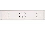 Lithonia Lighting FMLWL 48 840 Low-Profile LED Flush Mount Ceiling Light, Wraparound Lighting Fixture for Kitchen, Laundry Room, Garage, and More, 4-Foot, 4000K Cool White