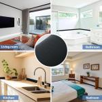 1 Roll 10cmx5m Self-adhesive Tape Wood Grain Waterproof Strong Decorative Tape Furniture Landscaping Door Frame Floor Skirting