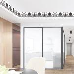 29 Styles Self-adhesive Waist Line Decorative Strip Bathroom Skirting Line Floor Tiles Waterproof  Peel & Stick Wall Sticker