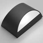 Aipsun Indoor Black Modern LED Wall Sconce Interior Wall Lights Set of 2 Hardwired Up and Down Wall Mount Light for Living Room Bedroom Hallway Corridor Cool White 6000K(with G9 Bulbs)