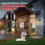 YJXGDIL Motion Sensor Outdoor Lights Dusk to Dawn Porch Light Black Exterior Lighting Fixtures Modern Outside Wall Mount Coach Lamp for House Garage Patio Front Door