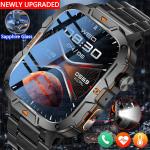 2025 New For Xiaomi Military Grade Smart Watch Men 1.96" AMOLED Screen 5ATM Waterproof Sports Fitness Tracker BT Call Smartwatch