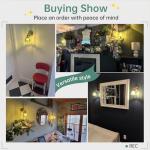 Shenmoyl Vintage Wall Sconces with Cute Green Tulip Glass Lampshade 180 Degree Adjustable Brass Sconces Hradwired Modern Wall Lighting Fixture with Switch for Bedside Bedroom Doorway