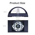 KICAAO Modern LED Wall Sconce,Warm White 3000K,Hardwired Indoor Outdoor Black Wall Lights Set of 2 Up and Down Wall Mount Light for Living Room Bedroom Hallway Corridor Conservatory(with G9 Bulbs)