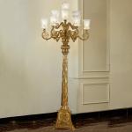 French style, all copper lamp, living room, luxury, floor lamp, European style.