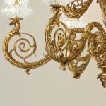 French style, all copper lamp, living room, luxury, floor lamp, European style.