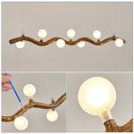 Japanese Tree Branch Resin Chandeliers Simple Retro Designer Pendant Lights for Bar Table Dining Room Kitchen Island Led Lamp
