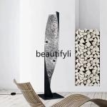 Z1Bedroom living room light luxury simple floor lamp simple modern study alloy