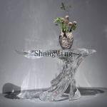 FG light luxury high-grade acrylic entrance table Home villa crystal entrance table Wall decoration table