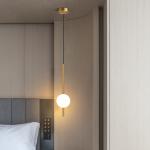 Bedside Pendant Lights for Bedroom Nordic Pendant Lamp for TV background Kitchen Island Restaurant Dinning Room LED Lighting