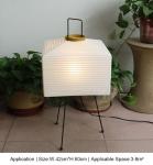 Japanese Creative Tripod Floor Lamp Designer Wabi-sabi Style Bedroom Rice Paper Standing Lights Home Hotel Lighting Decoration
