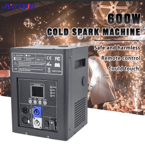 600/750W Cold Spark Machine Ti Powder Stage equipment cold Firework machine Sparke Machine DMX512 Indoor Outdoor Party Wedding