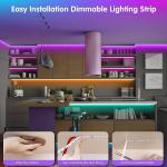 40M/131Ft Led Strip Lights APP 44Key Remote Control USB 5V Music Sync RGB Flexible Tape Diode Lights for Party Home Luces Led