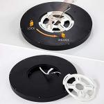 TALOYA Black Led Light Fixture Ceiling Flush Mount, Surface Mounted Fixture for Bedroom Office Porch Stairwell Utility Room 12 Inch 5CCT Lighting Options 4-Pack