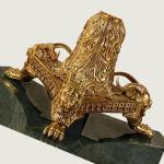 All copper, large, living room, floor lamp, European style, villa, hotel