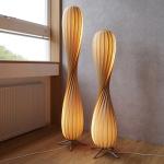 2025 New Wabi Sabi Living Room Bedroom Wooden Home Art Retro Simple Floor Lamp Lighting Fixture