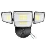 Onforu 90W Flood Lights Outdoor, 10000LM Brightness LED Flood Light with 4 Heads, Switch Controlled Floodlight, IP66 Waterproof 6500K Exterior Security Lights for Outside Yard Garage Patio