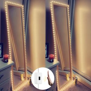 Waterproof Vanity Mirror Light Hand Sweep Motion Sensor USB LED Lights for your room Makeup Lamp Tape Strip 5V luces para espejo