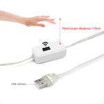 Waterproof Vanity Mirror Light Hand Sweep Motion Sensor USB LED Lights for your room Makeup Lamp Tape Strip 5V luces para espejo