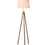 Floor lamp bedroom living room office simple modern solid wood warm vertical triangular creative personality desk lamp