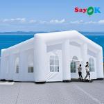 Inflatable Wedding Tent Outdoor Party Tent with LED Lights Portable Marquee Wedding House White Garden Tent For Wedding Event