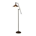 Modern Retro Metal Led Floor Lamp Art Design Standing Light For Living Room Bedroom Loft Indoor Home Decorative Lighting Fixture