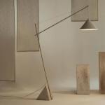 Light French Floor Lamp Nordic Modern Living Room Lamp Bedroom Marble Standing Lamp Fishing Lamp Home Decoration Lamp LED Light