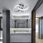 Modern LED Ceiling Light Fixture for Hallways