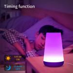 Tuya WiFi Smart Light Bedside Led Night Lights Dimmable Table Lamp RGB Touch Lamp Voice APP Control Google Home Alexa Smartlife