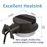 SZGMJIA LED Barn Light, Dusk to Dawn Outdoor Yard Light with Photocell Ultra Brightness 5000K Daylight 7500lm, 500W MH/HPS Replacement, AC100-277V IP65 Waterproof for Farmhouse Area