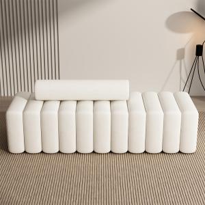 Lazy White Living Room Sofa Modern Nordic Home Shoe Changing Stool Luxury Bedroom Comfortable Muebles Para El Hogar Decor