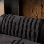 Geometric Lines Jacquard Soft Thicken Tuffed Fleece Sofa Towel Blanket for Living Room Cover Machine Washable Pet Friendly