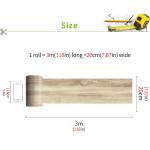 Imitation Camphor Wood Grain Floor Sticker For Study Room Bedroom Decoration Wallpaper Self-adhesive Furniture Renovation Murals
