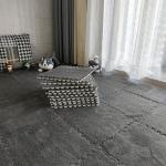 10Pcs 30*30CM Creative Plush Puzzle Foam Floor Mat Puzzle Carpet Warm Playmat Interlocking Exercise Tiles Fluffy Area Rugs