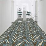 Thickened Faux Wood Grain Sticker, Peel-And-Stick DIY Bathroom Kitchen Floor Stickers, Wall Renovation Wallpaper Home Decoration