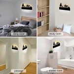 OIUNWLC Wall Sconce LED Wall lamp, Indoor Wall Light with Cartoon Animal Pattern Design, Metal Acrylic Wall Lighting Glow Up and Down for Mirror Living Room Bedroom Hallway, 12W (Forest Deer)