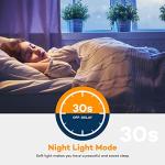 BLNAN LED Flush Mount Ceiling Light with Remote Control, 12 Inch 24W Dimmable Low Profile Hardwired Light Fixture, 3000K - 6500K Color Temperature, Modern Ultra Thin Lamp for Bedroom