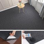 10Pcs Self Adhesive Carpet Floor Mat Anti-Slip Floor Sticker Living Room Carpet Anti-Slip Self Adhesive Floor Sticker Staircase