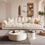 Nordic Modern Living Room Sofa Luxury Designer Fluffy Loveseat Lazy Sofa Lounge Cloud Divano Da Soggiorno Furniture Home