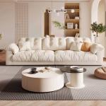 Nordic Modern Living Room Sofa Luxury Designer Fluffy Loveseat Lazy Sofa Lounge Cloud Divano Da Soggiorno Furniture Home