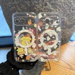 for Google Pixel 9 Pro XL Pixel 10 Pro XL Rope Strap Pendant Phone Case Pom Pom Purin Cinnamoroll Shockproof Soft Cover