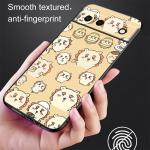 Chiikawa Anime Cute For Google Pixel 9 8 7A 7 6A 6 5A 5 4 4A XL 5G Black Silicon Shockproof Shell Funda Phone Case