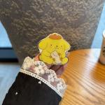 for Google Pixel 9 Pro XL Pixel 10 Pro XL Rope Strap Pendant Phone Case Pom Pom Purin Cinnamoroll Shockproof Soft Cover