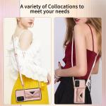Leather Crossbody Case for Samsung Galaxy S20 S21 S23 S24 FE S22 Plus Note 20 S25 Ultra A52 A53 5G Zipper Wallet Lanyard Cover